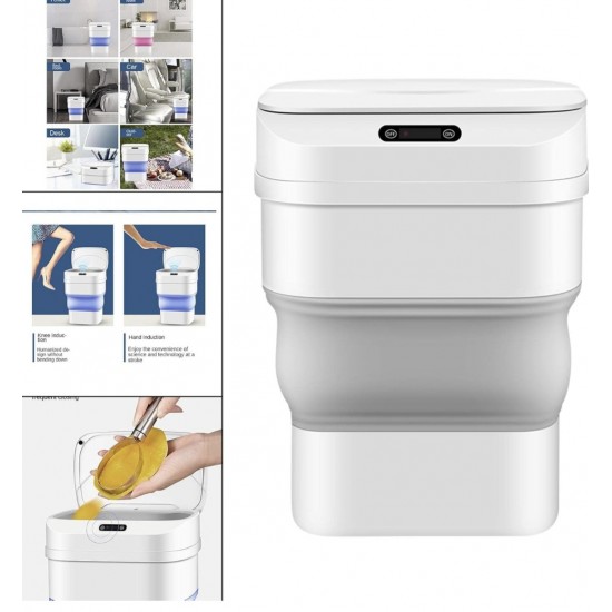 Automatic Touchless Foldable 17.5L Trash Can