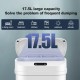 Automatic Touchless Foldable 17.5L Trash Can