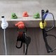 10 Pieces Hand-Shaped Sticker Cable Organiser Holder Clip