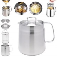SmartCook Stainless Steel 2L Oil Separator & Frying Pot 