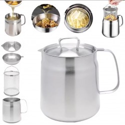 SmartCook Stainless Steel 2L Oil Separator & Frying Pot 