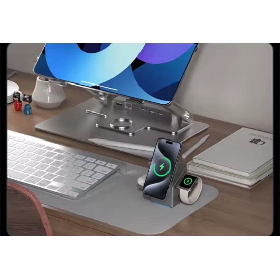 Touch Rotation 3in1 Wireless Charging Station