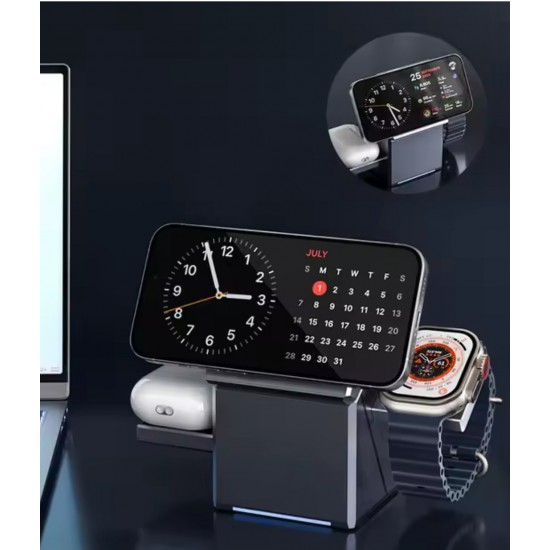 Touch Rotation 3in1 Wireless Charging Station
