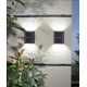 2-Pieces Solar Led Double Sided Wall Lamp