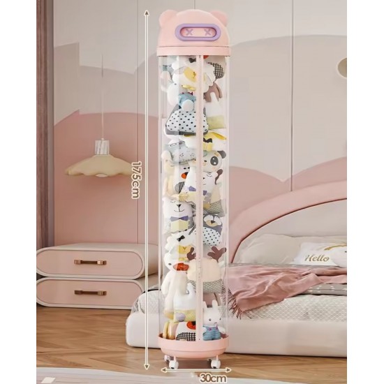 Toy Organizer with Wheel&Light