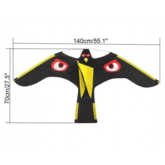 4 Meters Telescopic Pole Hawk Kite Bird Repeller