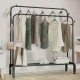 SpaceRack Pro – Double Layer Rolling Clothes Rack