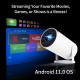 HY300 Portable Android 720p Projector