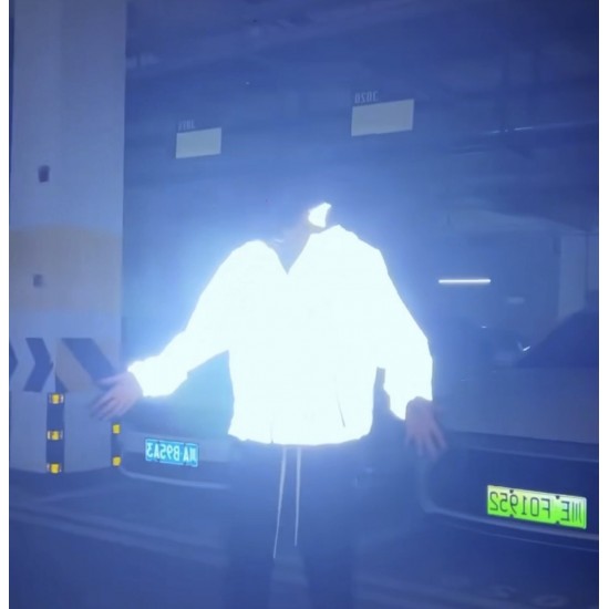 Reflective Water&Wind Proof Hoodie Jacket
