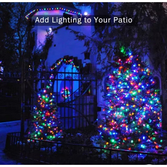 Solar Led Colorful Christmas Light (10 Meters 100 Leds)