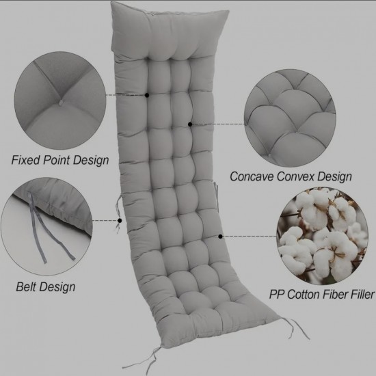 Foldable Lounger Bed with Extra Foam Padding