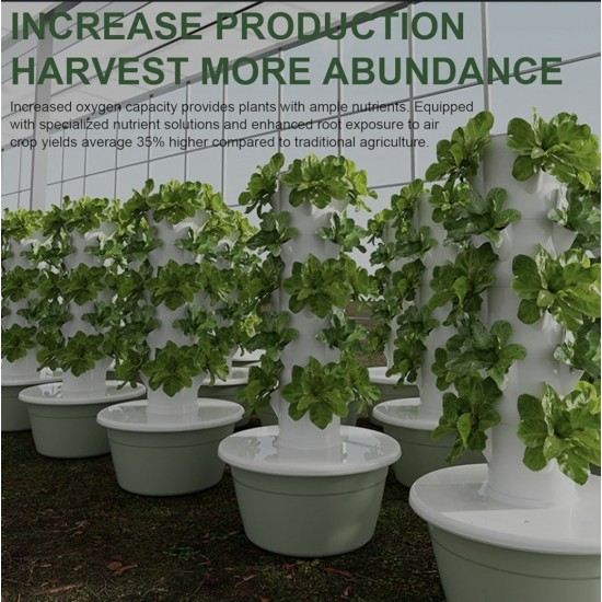 GreenTower Smart Vegetable Growing Tower (5 Layers) (105x53cm)