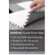 SoftGrid Puzzle Plush Carpet (1 Pack 12 pcs~ 1 m²)