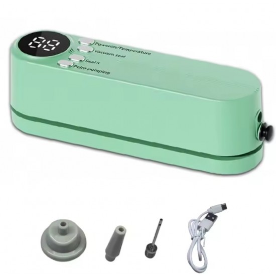 FreshSave Multifunctional Vacuum Sealer (100pcs 20x12cm Vacuum Bag Gift)