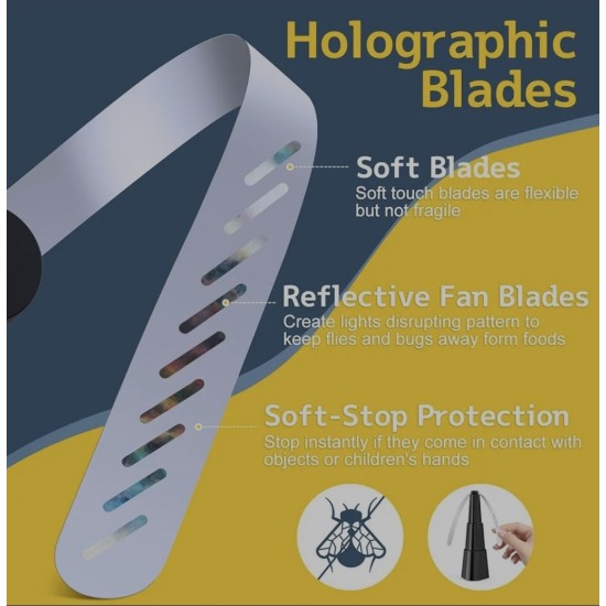 FlyShield 360™ Pocket (Foldable Black)– Total Fly Control (25x9x2cm)