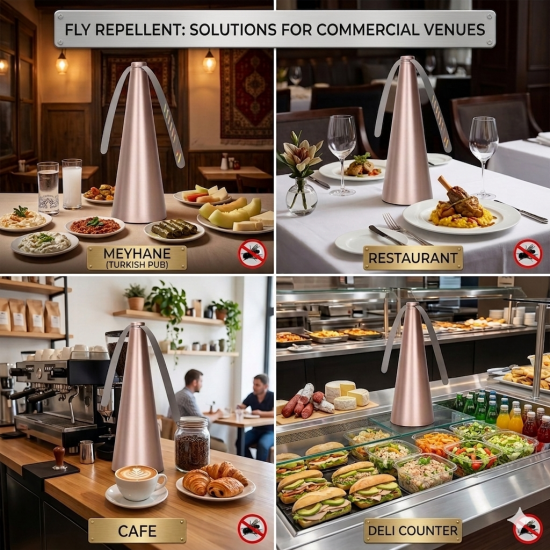 FlyShield 360™ Prestige (Gold Edition) – Total Fly Control (25x9x2cm)