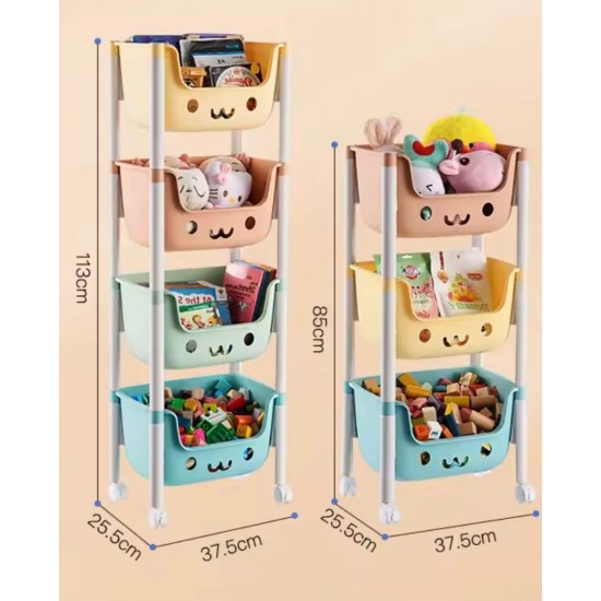 Kids Toy Organizer Cart