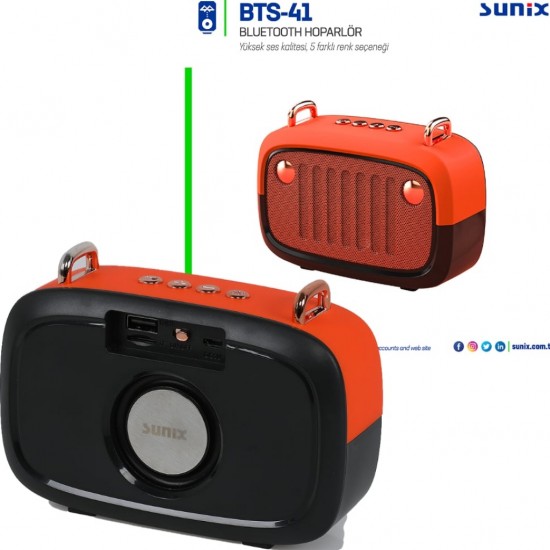 Sunix BTS41 Bluetooth Hoparlör​