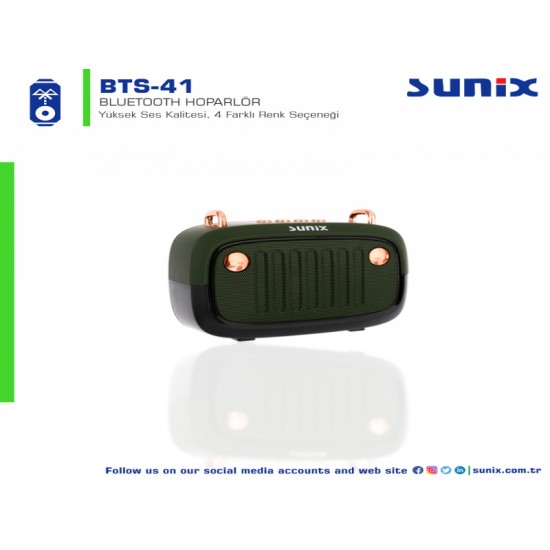 Sunix BTS41 Bluetooth Hoparlör​