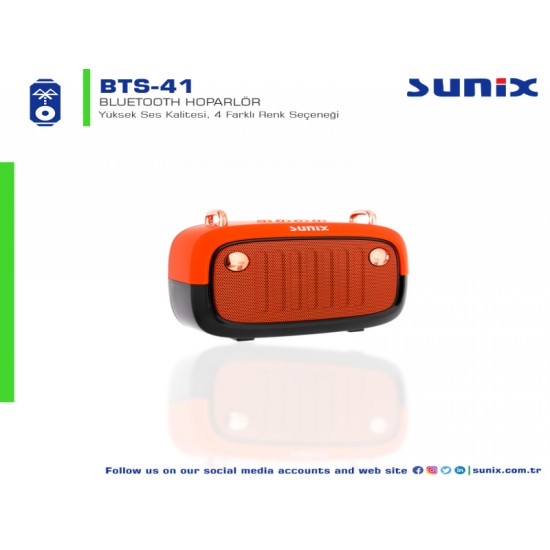 Sunix BTS41 Bluetooth Hoparlör​