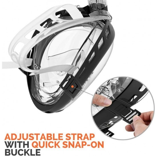 OutdoorMaster 180° Snorkel Mask