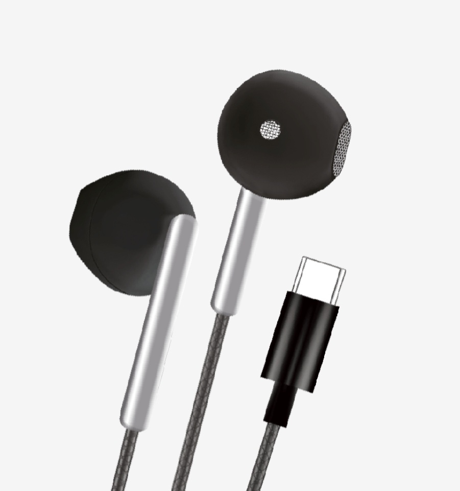 Linktech H46 In-Ear Type-C Wired Headphones with Microphone