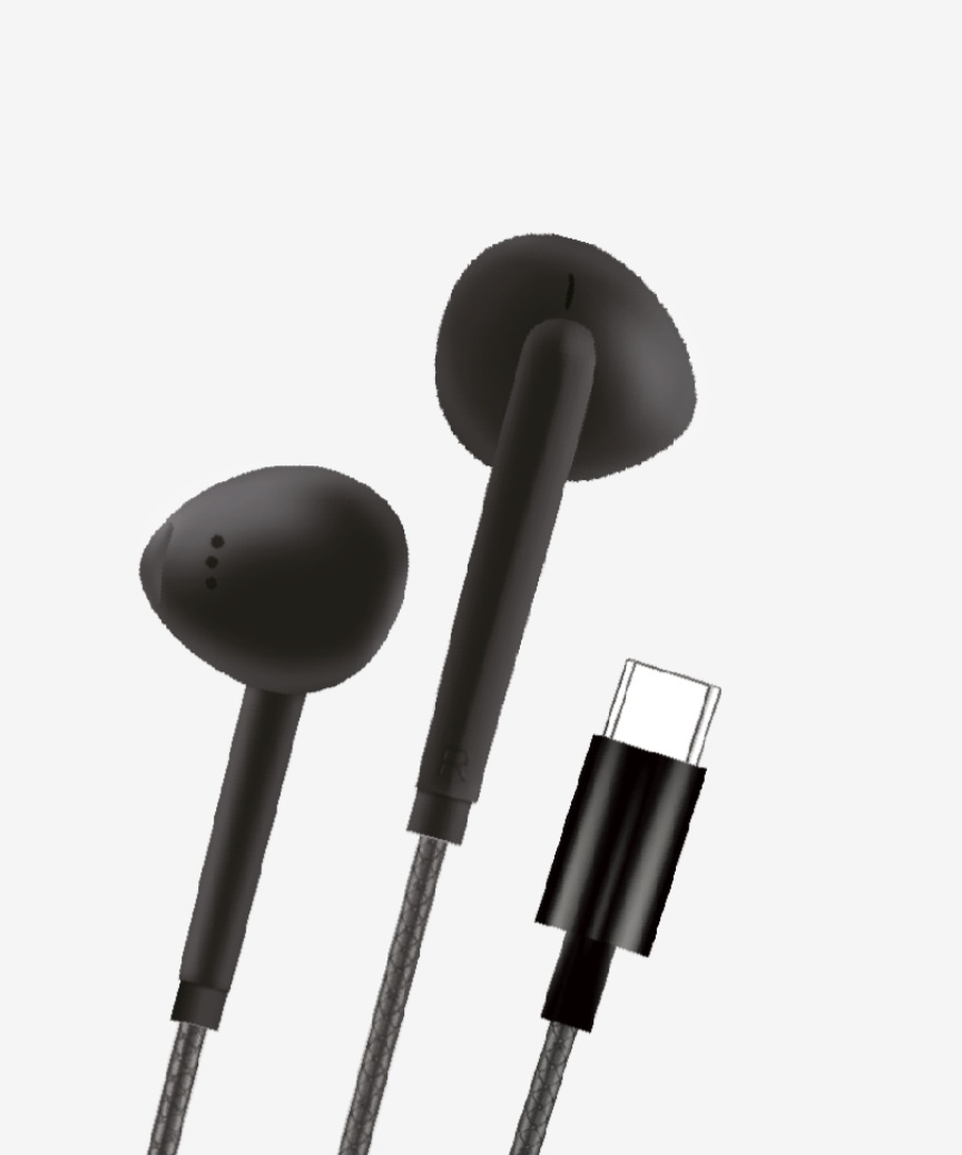 Linktech H36 In-Ear Type-C Wired Headphones with Microphone