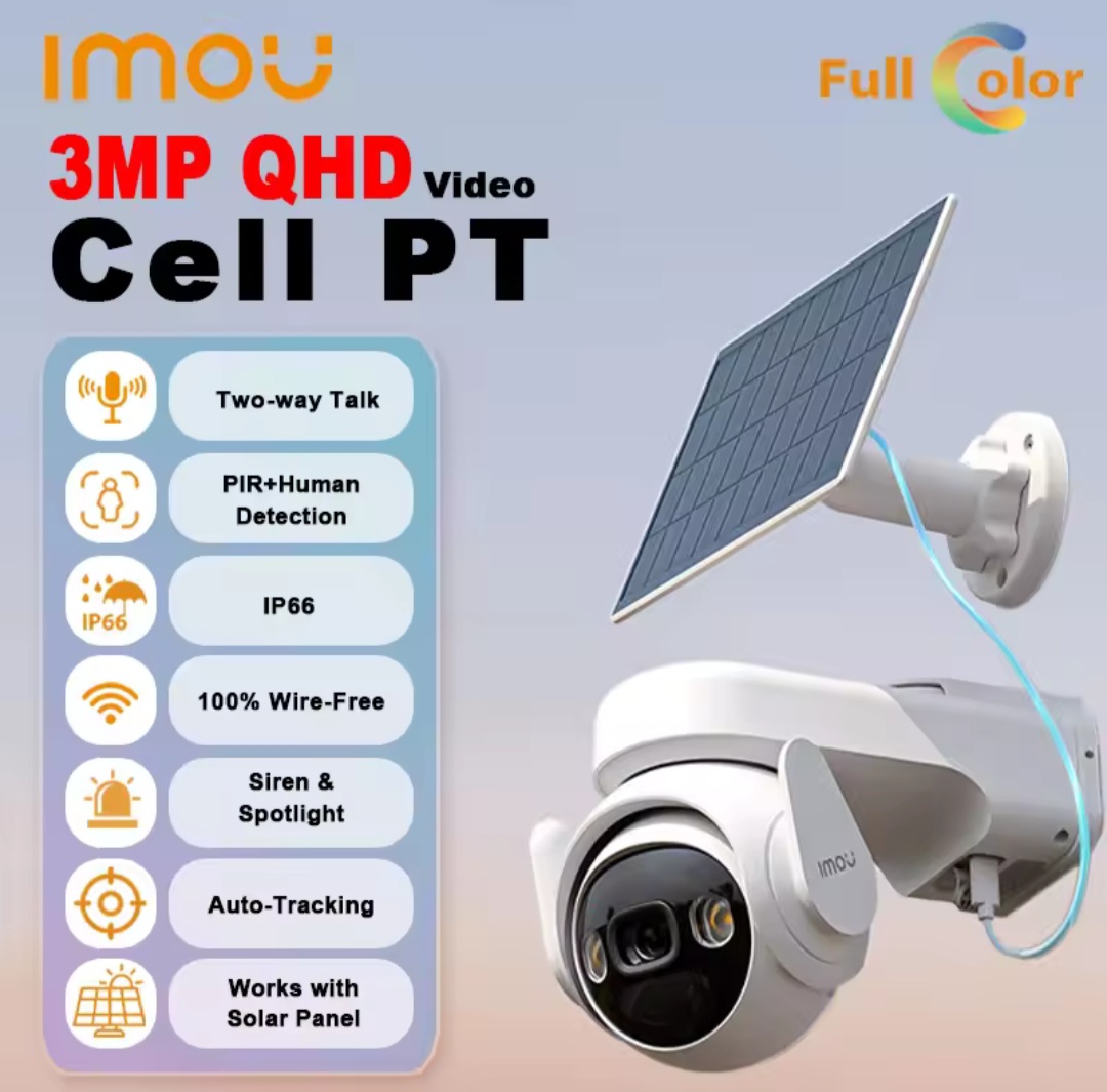 Imou Solar Panel 2K 3MP Security Camera