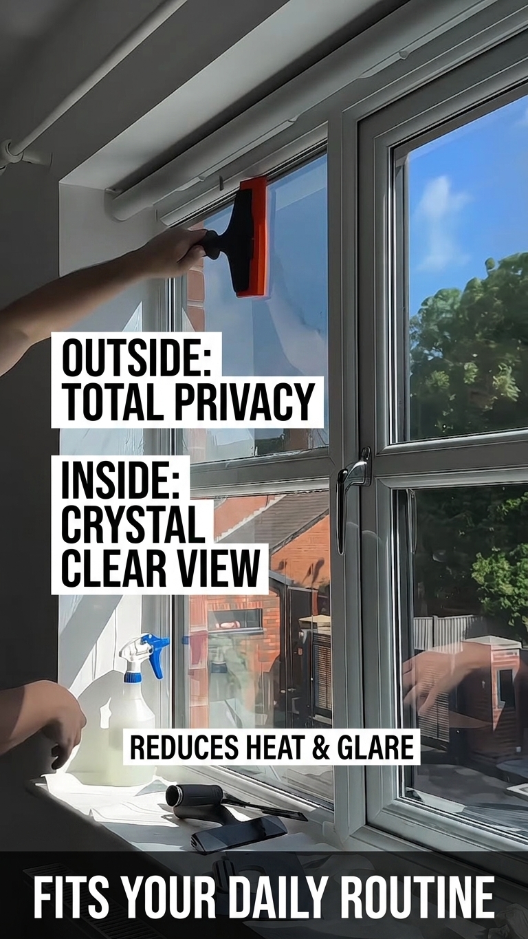 AntiPeek™ Mirror Privacy Window Film (50cm x 10 Meter)
