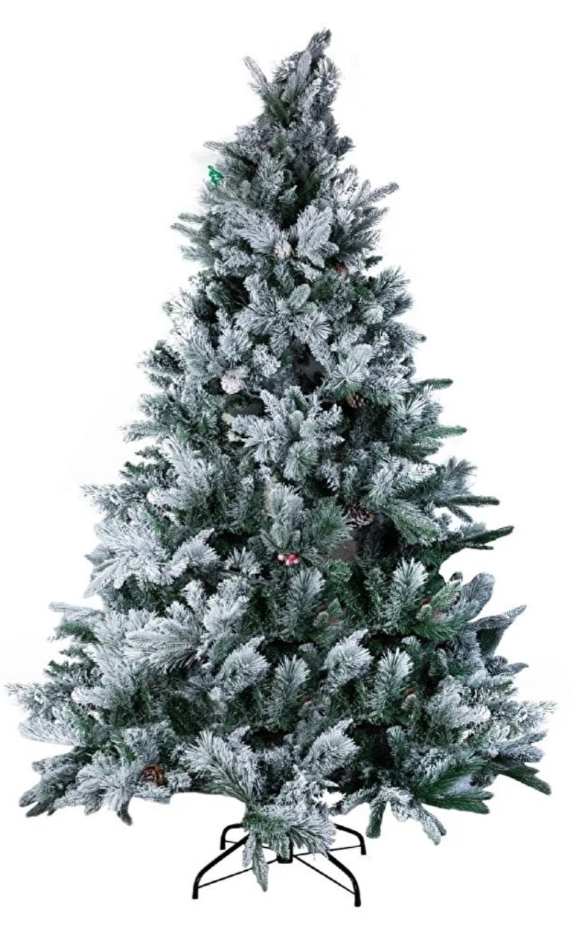 Snowy Christmas Tree 1m 80cm