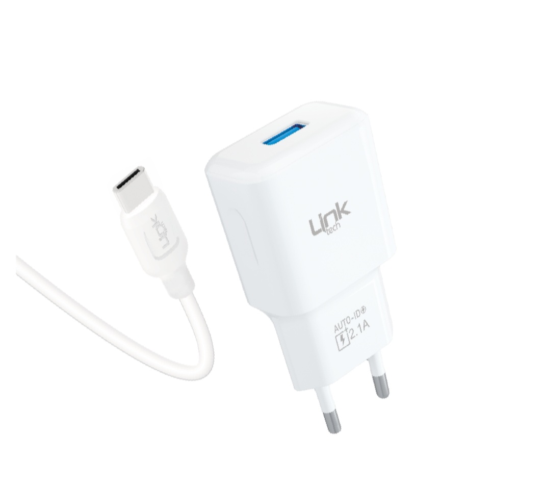 Linktech T446e Strong Eco-Friendly 2.1A Type-C Cable Charger